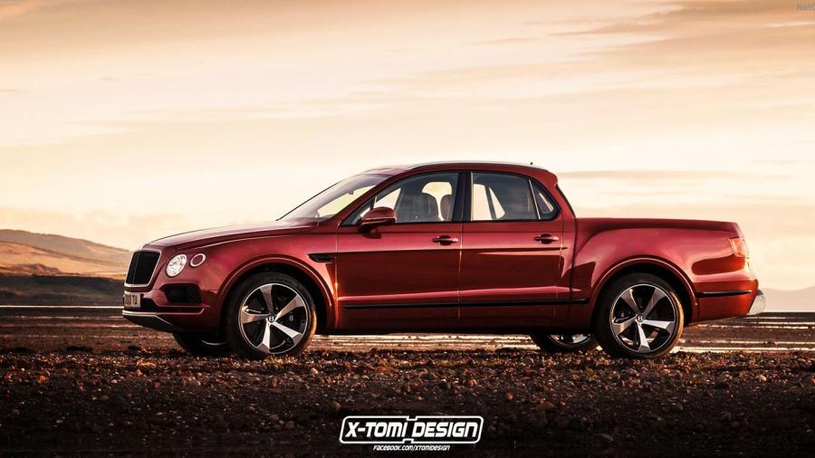 Bentley Bentayga Pickup by X-Tomi Design '2018